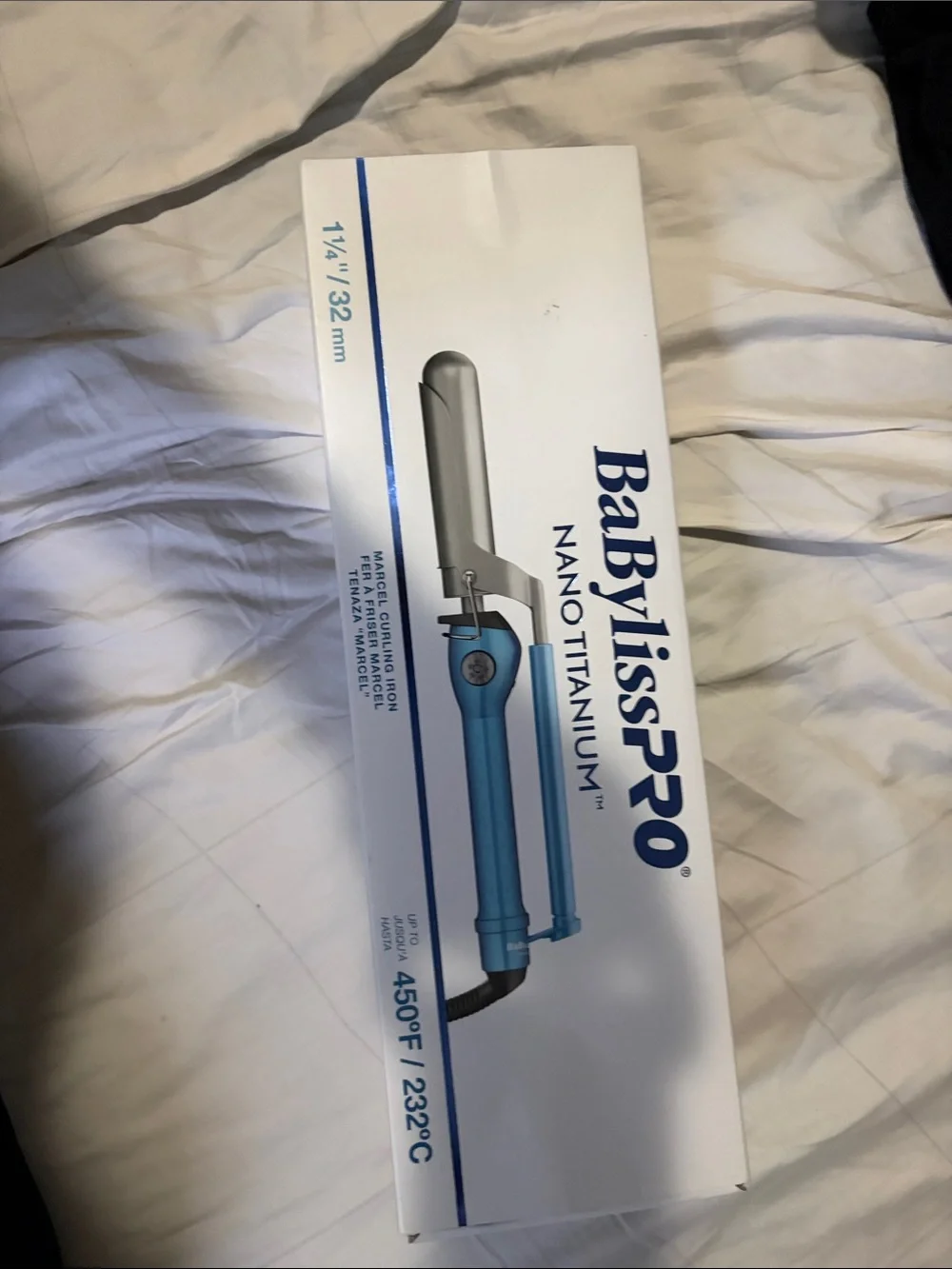 BaBylissPRO Nano Titanium Marcel Curling Iron - Blue
